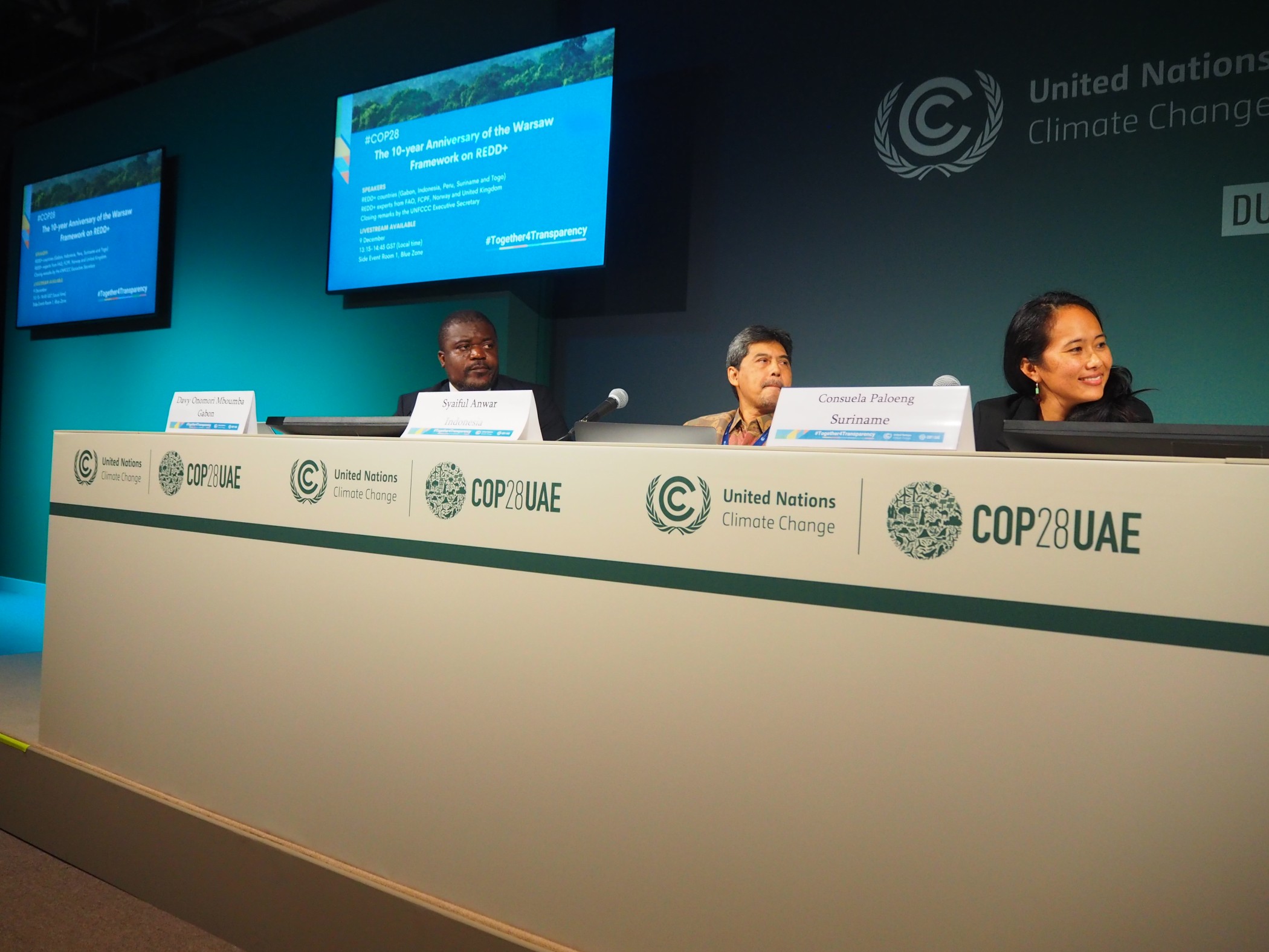 REDD+ side event at COP28